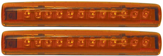 20-705 – PACER PERF Multi Purpose Light - LED, Rectangular Accent Light 12-LED Single Row 4 5/8 Inch Length Amber Len...